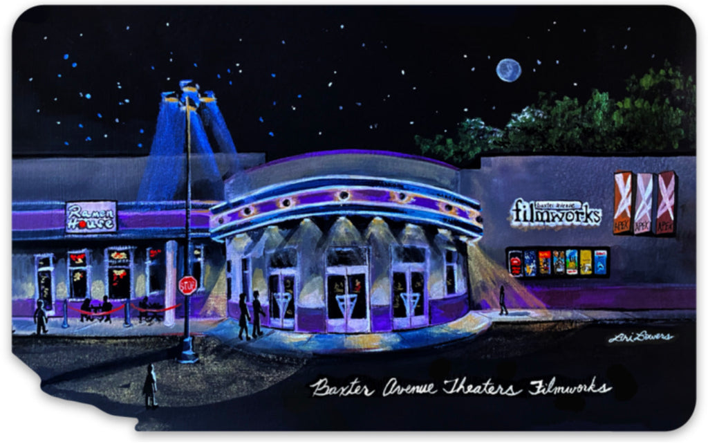 Baxter Theaters sticker by Bri Bowers