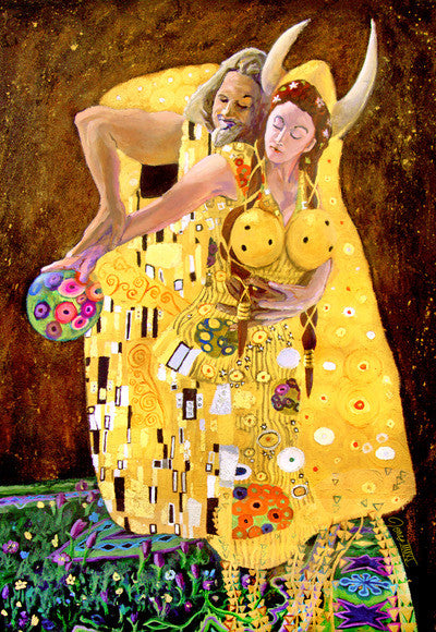 Brandon Jones - The LebowsKiss print